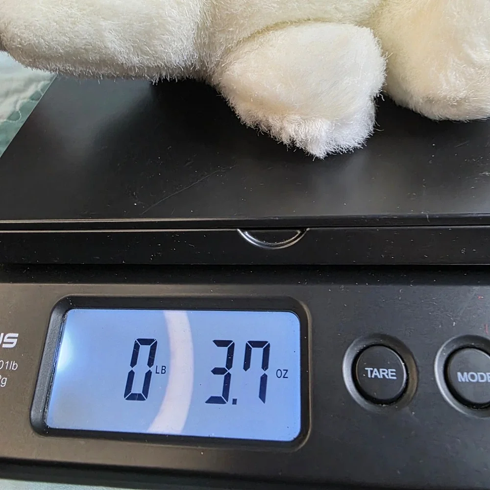 Gund Snuffles 5031 White Polar Bear Plush Stuffed Animal Toy 7 Inch